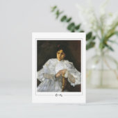 William Merritt Chase #295 - Fine Art Briefkaart (Staand voorkant)