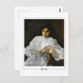 William Merritt Chase #295 - Fine Art Briefkaart (Voorkant / Achterkant)