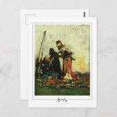 William Merritt Chase #313 - Fine Art Briefkaart (Voorkant / Achterkant)