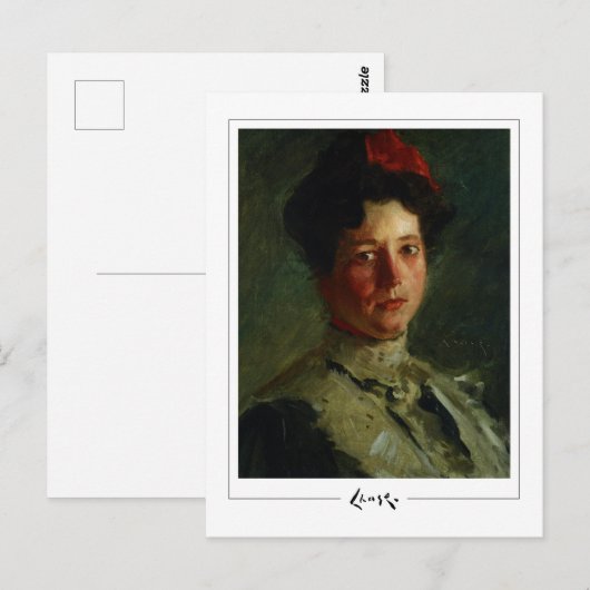 William Merritt Chase #323 - Fine Art Briefkaart (Voorkant / Achterkant)