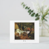 William Merritt Chase #330 - Fine Art Briefkaart (Staand voorkant)