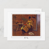 William Merritt Chase #356 - Fine Art Briefkaart (Voorkant / Achterkant)