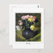 William Merritt Chase #47 - Fine Art Briefkaart (Voorkant / Achterkant)