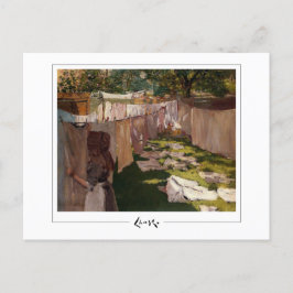 William Merritt Chase #53 - Fine Art Briefkaart