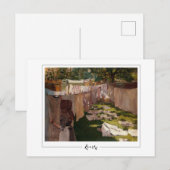 William Merritt Chase #53 - Kunstpostkaart Briefkaart (Voorkant / Achterkant)