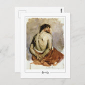 William Merritt Chase #68 - Fine Art Briefkaart (Voorkant / Achterkant)