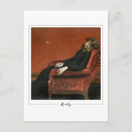 William Merritt Chase #71 - Fine Art Briefkaart (Voorkant)