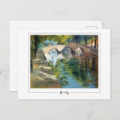 William Merritt Chase #78 - Fine Art Briefkaart (Voorkant / Achterkant)