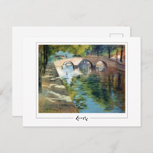 William Merritt Chase #78 - Fine Art Briefkaart (Voorkant / Achterkant)