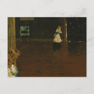 William Merritt Chase - Huid en Seek Briefkaart