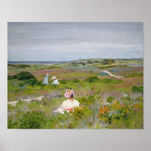William Merritt Chase - Landschap - Shinnecock Poster (Voorkant)