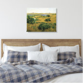William Merritt Chase - Summer bij Shinnecock Hill Canvas Afdruk (Insitu (Slaapkamer))