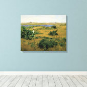 William Merritt Chase - Summer bij Shinnecock Hill Canvas Afdruk (Insitu (Houten vloer))