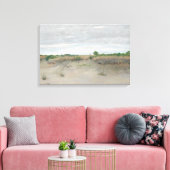 William Merritt Chase - Wind-Swept Sands Canvas Afdruk (Insitu (Woonkamer))
