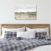William Merritt Chase - Wind-Swept Sands Canvas Afdruk (Insitu (Slaapkamer))