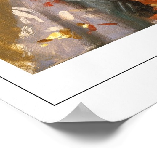 William Merritt Chase Zedign Art Poster #11 (Hoek)