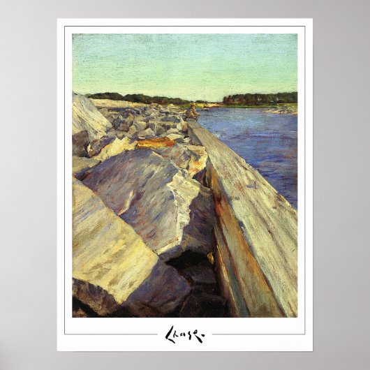 William Merritt Chase Zedign Art Poster #121 (Voorkant)