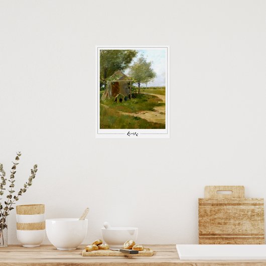 William Merritt Chase Zedign Art Poster #132 (Keuken)