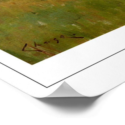 William Merritt Chase Zedign Art Poster #132 (Hoek)