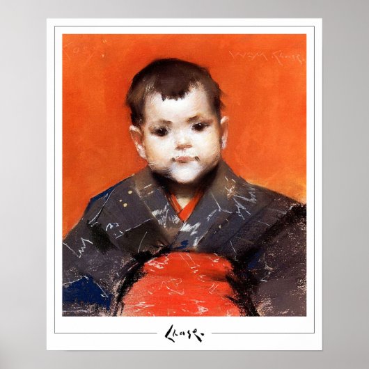 William Merritt Chase Zedign Art Poster #219 (Voorkant)