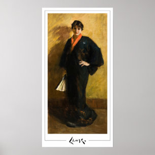 William Merritt Chase Zedign Art Poster #6