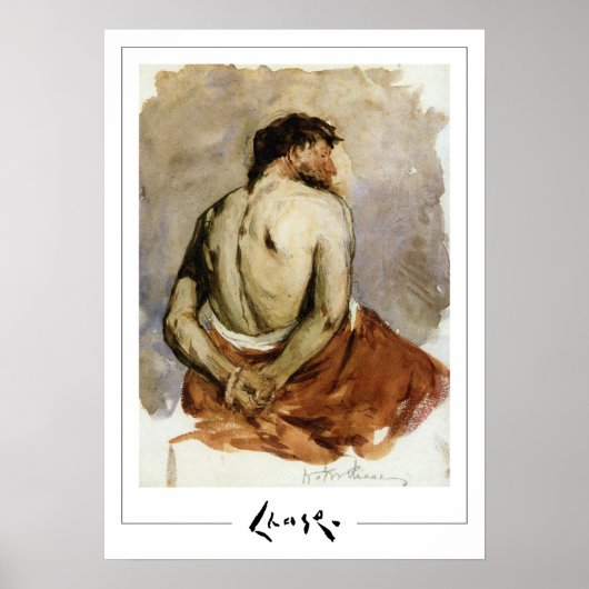 William Merritt Chase Zedign Art Poster #68 (Voorkant)