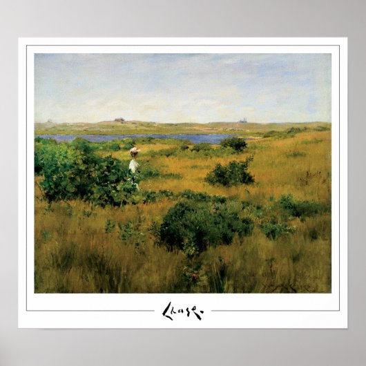 William Merritt Chase Zedign Art Poster #7 (Voorkant)