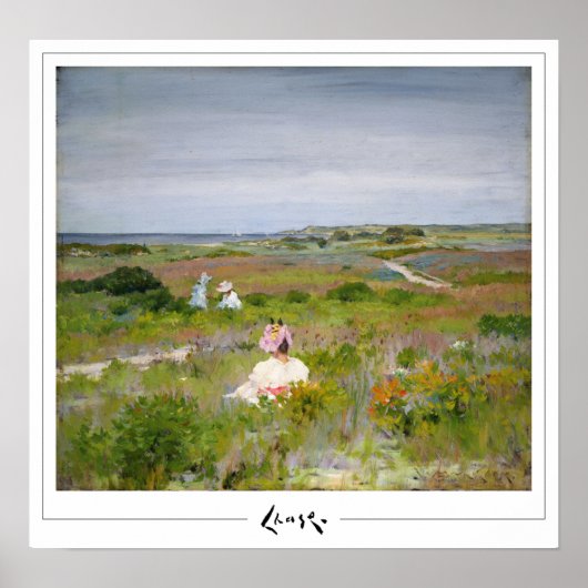 William Merritt Chase Zedign-kunstposter #9 Poster (Voorkant)