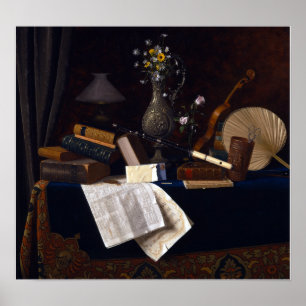 William Michael Harnett Ease Poster