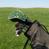 William Mirrors Acorns & Oak Leaves Spring Garden Golfheadcover (Insitu)