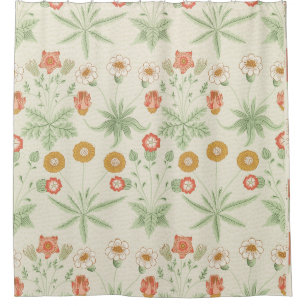 William Morris (1834-1896) Daisy beroemd patroon. Douchegordijn