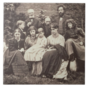 William Morris (1834-96) Sir Edward Burne-Jones (1 Tegeltje