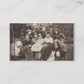 William Morris (1834-96) Sir Edward Burne-Jones (1 Visitekaartje (Achterkant)