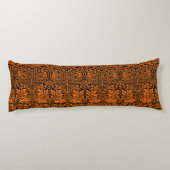 William Morris 1881 Vogels, Konijn Bloemen Patroon Lichaamskussen (Achterkant)