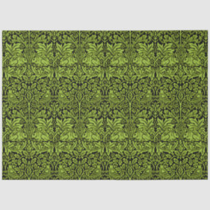 William Morris 1881 Vogels, Konijn Bloemen Patroon Tissuepapier