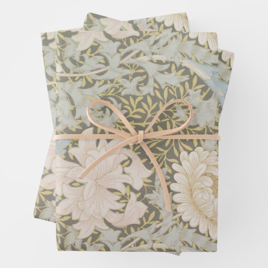William Morris 19e eeuw inpakpapier vellen (In situ)