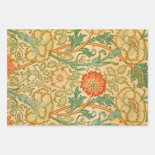 William Morris 19th Century Wrapping Paper Sheets (Voorkant)