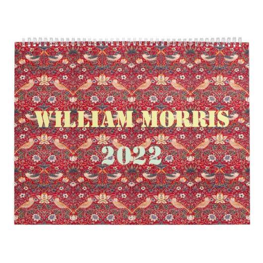 William Morris 2022 Agenda Kalender (Hoes)