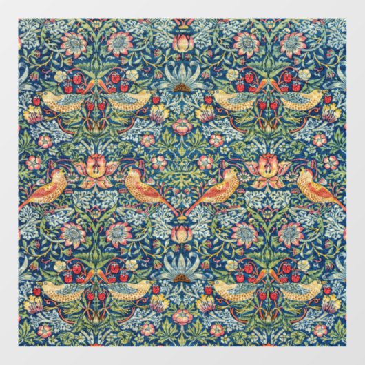 William Morris - Aardbeeldief Raamsticker (Vel)