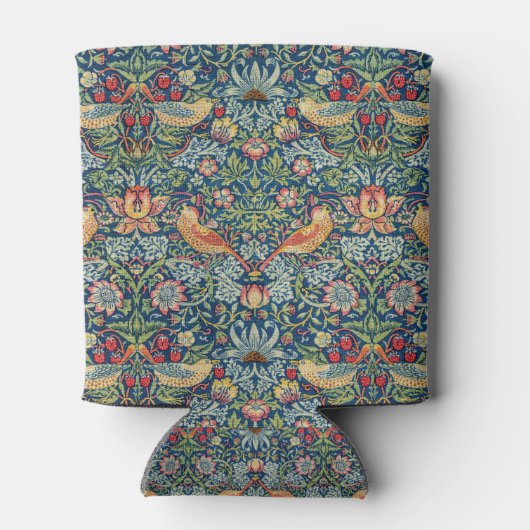 William Morris - Aardbeien Diep Blikjeskoeler (Achterkant)