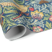 William Morris - Aardbeien Diep Cadeaupapier (Rol Hoek)