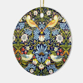 William Morris, Aardbeien Diep Keramisch Ornament (Links)