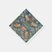 William Morris - Aardbeien Diep Servet (Hoek)