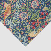 William Morris - Aardbeien Diep Tissuepapier (Detail)