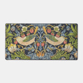 William Morris - Aardbeiendief Bloemenpatroon Bureaumat (Voorkant)