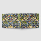 William Morris - Aardbeiendief Bloemenpatroon Gastenboek (Volledig)