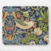 William Morris - Aardbeiendief Bloemenpatroon Muismat (Voorkant)