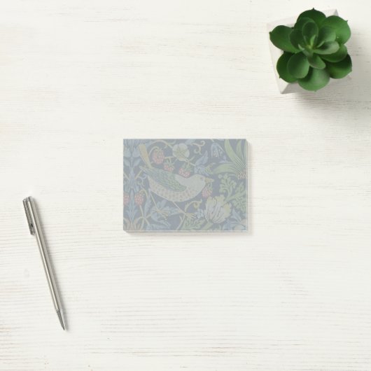 William Morris - Aardbeiendief Bloemenpatroon Post-it® Notes (Kantoor)