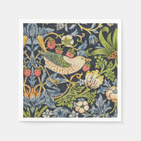 William Morris - Aardbeiendief Bloemenpatroon