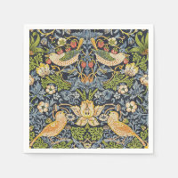 William Morris - Aardbeiendief Bloemenpatroon